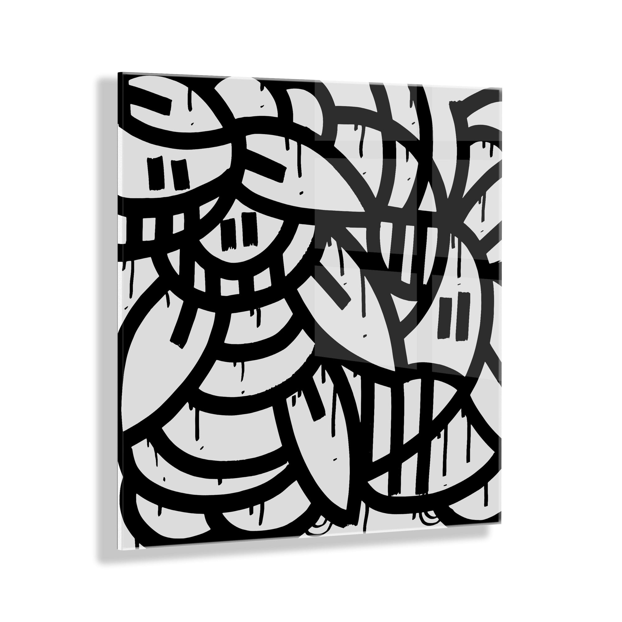 It Still Don't Matter if You're Black or White Floating Acrylic Art by kateandlaurel - product image 10 for Resin Society
