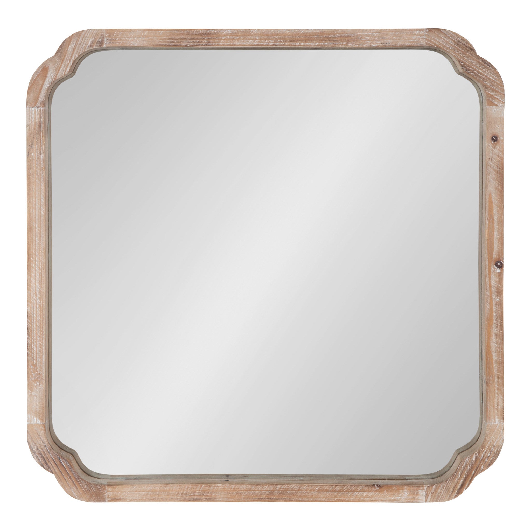 Marston Wood Framed Wall Mirror by kateandlaurel - product image 3 for Resin Society