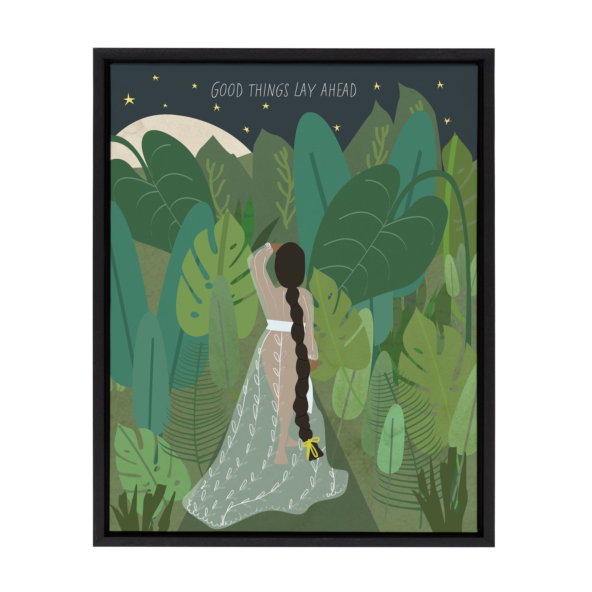 Sylvie Lady of the Forest Framed Canvas by kateandlaurel - product image 10 for Resin Society
