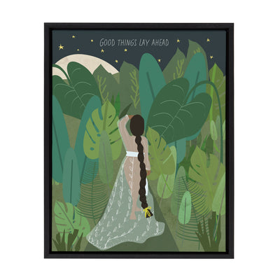 Sylvie Lady of the Forest Framed Canvas by kateandlaurel - product image 10 for Resin Society