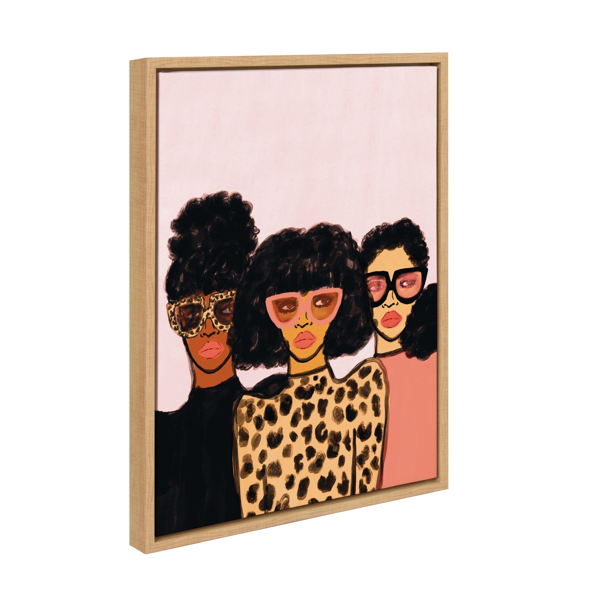 Sylvie Shade Squad Framed Canvas by kateandlaurel - product image 2 for Resin Society