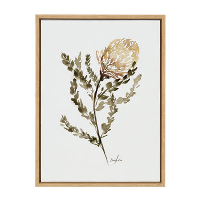 Sylvie Wild Banksia Framed Canvas by kateandlaurel - product image 11 for Resin Society