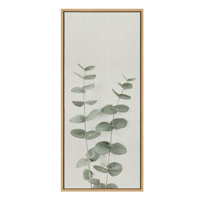 Sylvie Eucalyptus Botanical II Framed Canvas by The Creative Bunch by kateandlaurel - product image 8 for Resin Society