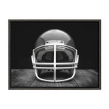 Sylvie Vintage Football Helmet Framed Canvas by kateandlaurel - product image 9 for Resin Society