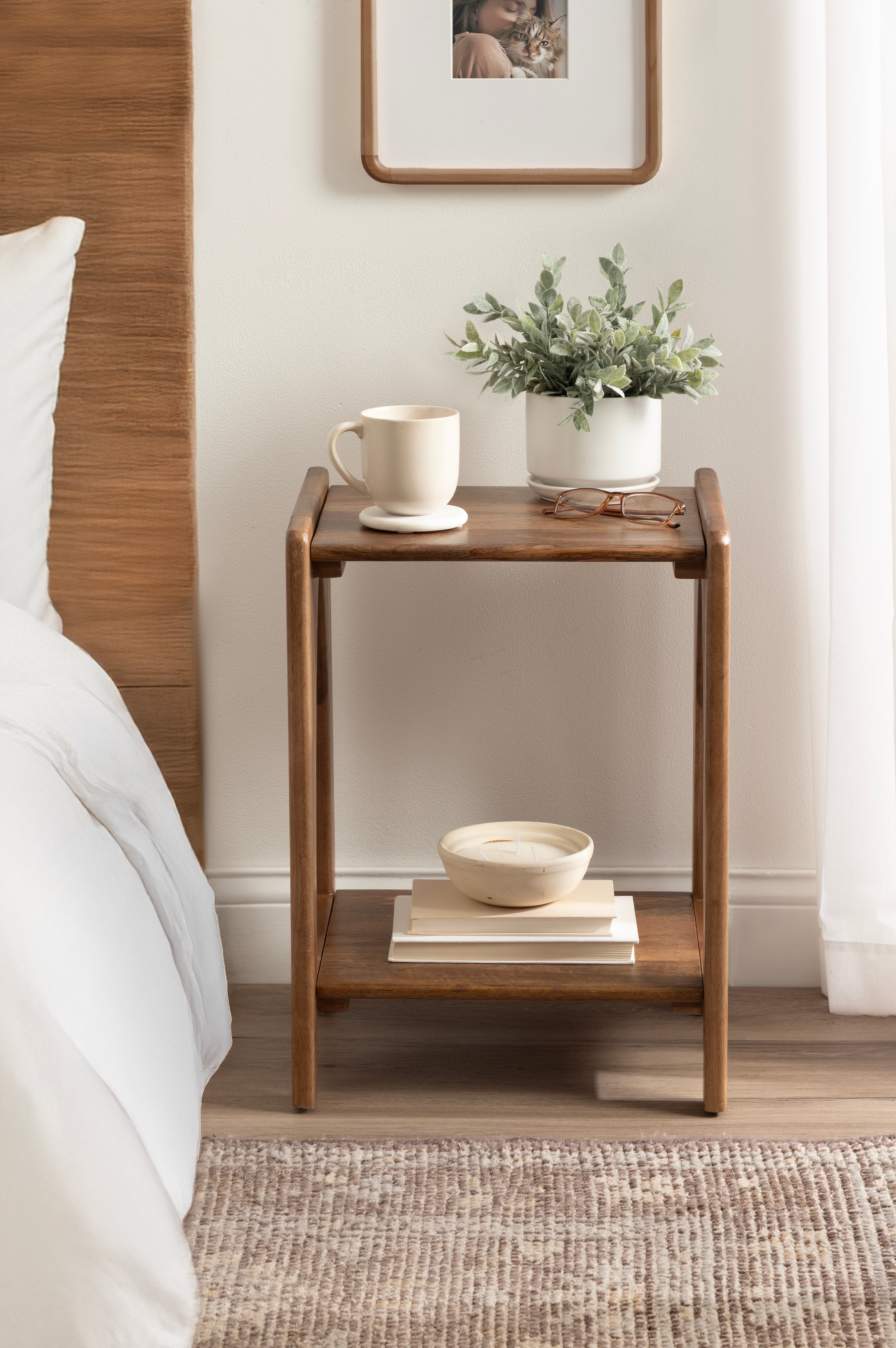 Aarstad Wood Side Table