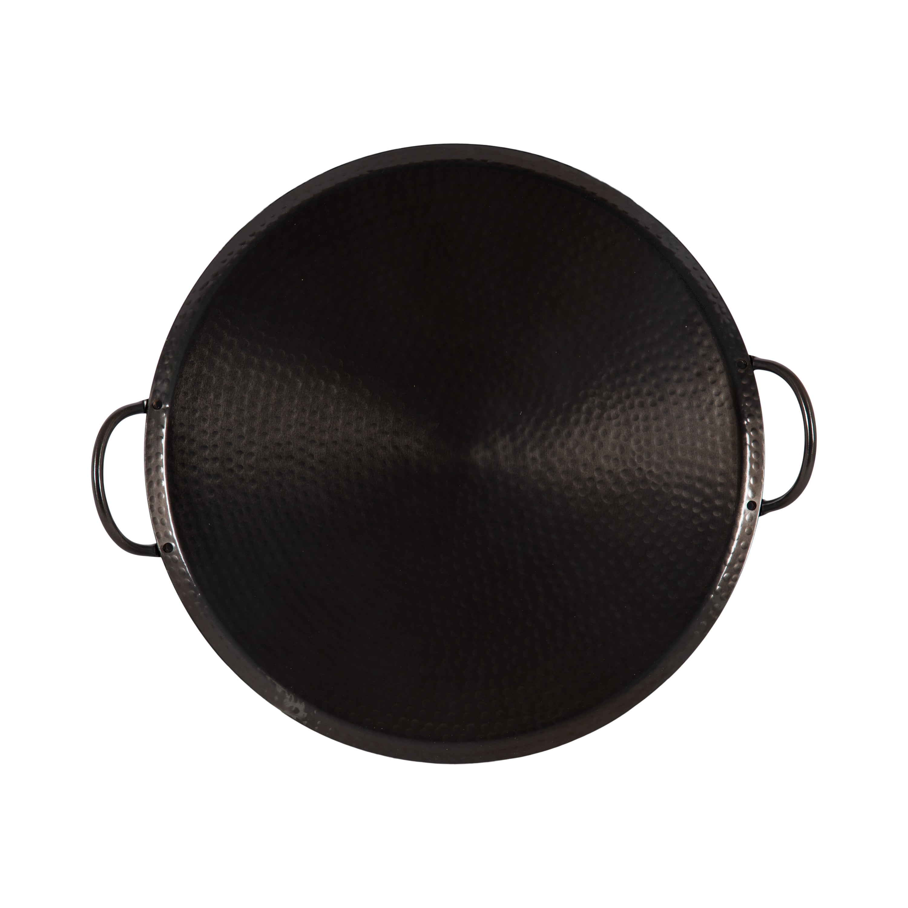 Sanzo Hammered Round Metal Tray