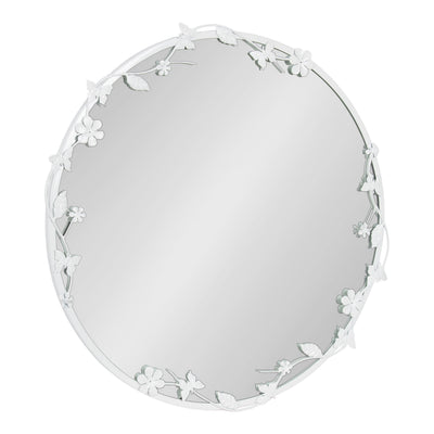 Rosella Floral Wall Mirror Metal