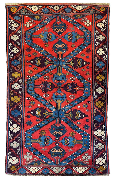 Old Derbent Dagestan Rug 4’ x 7’ by Rugistan - main product image for Resin Society