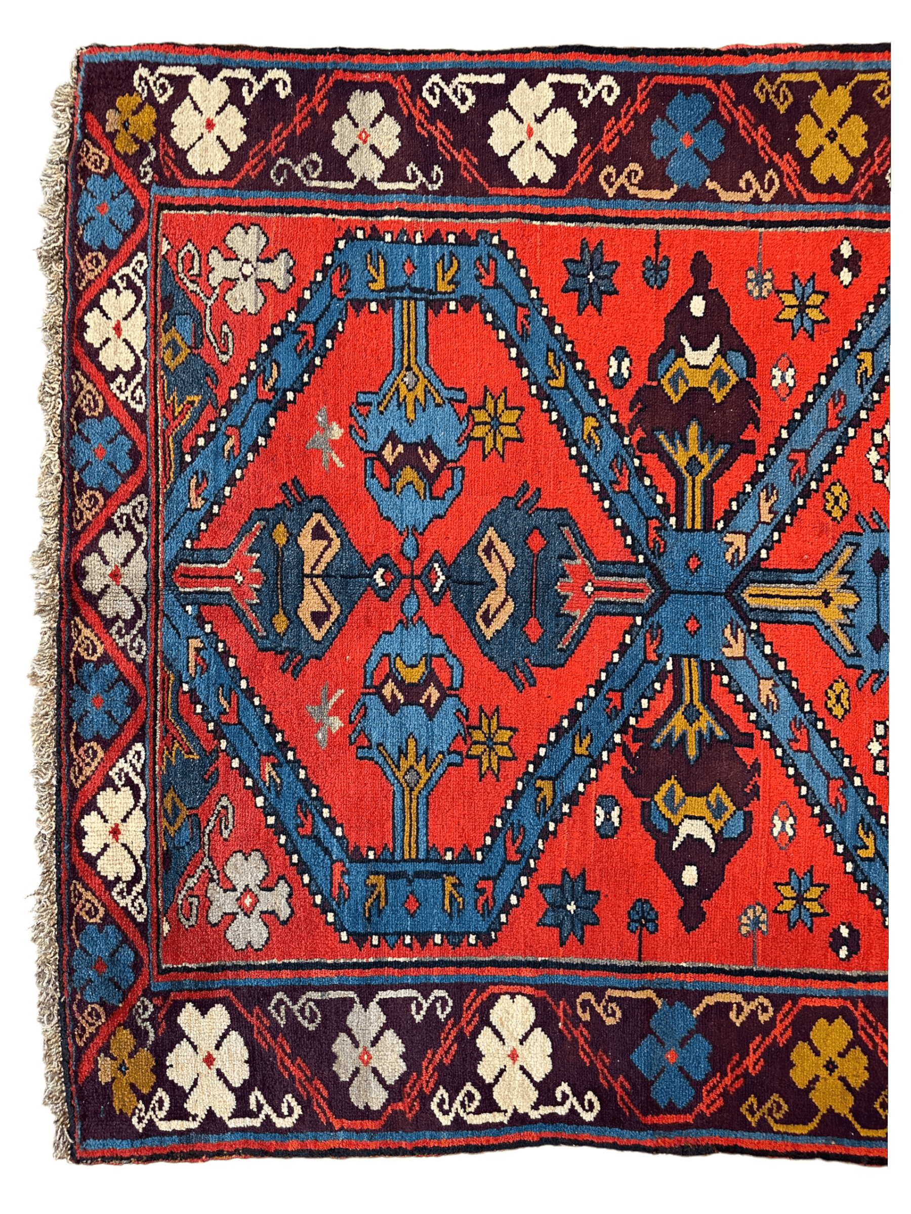 Old Derbent Dagestan Rug 4’ x 7’ by Rugistan - product image 4 for Resin Society