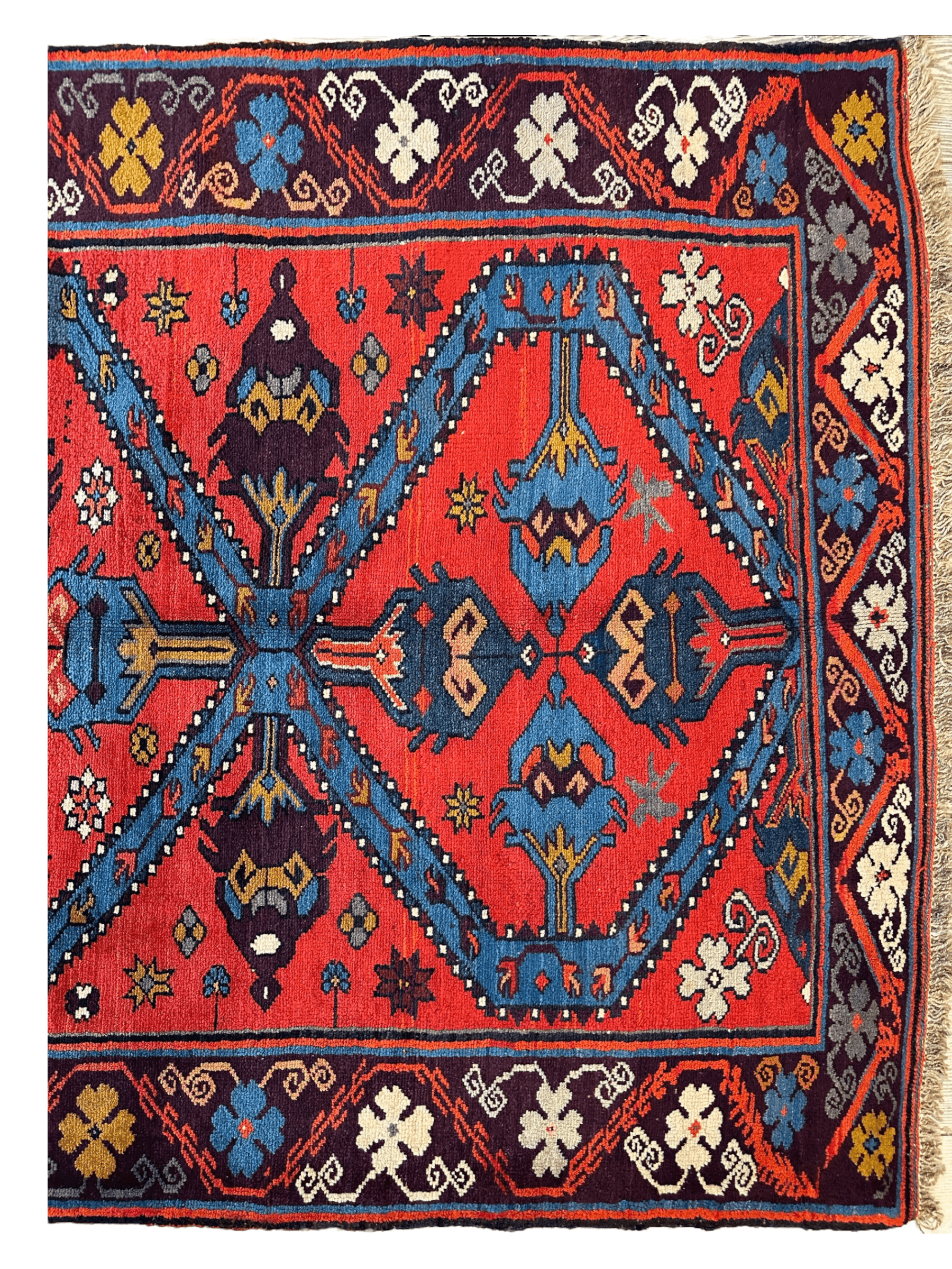 Old Derbent Dagestan Rug 4’ x 7’ by Rugistan - product image 6 for Resin Society