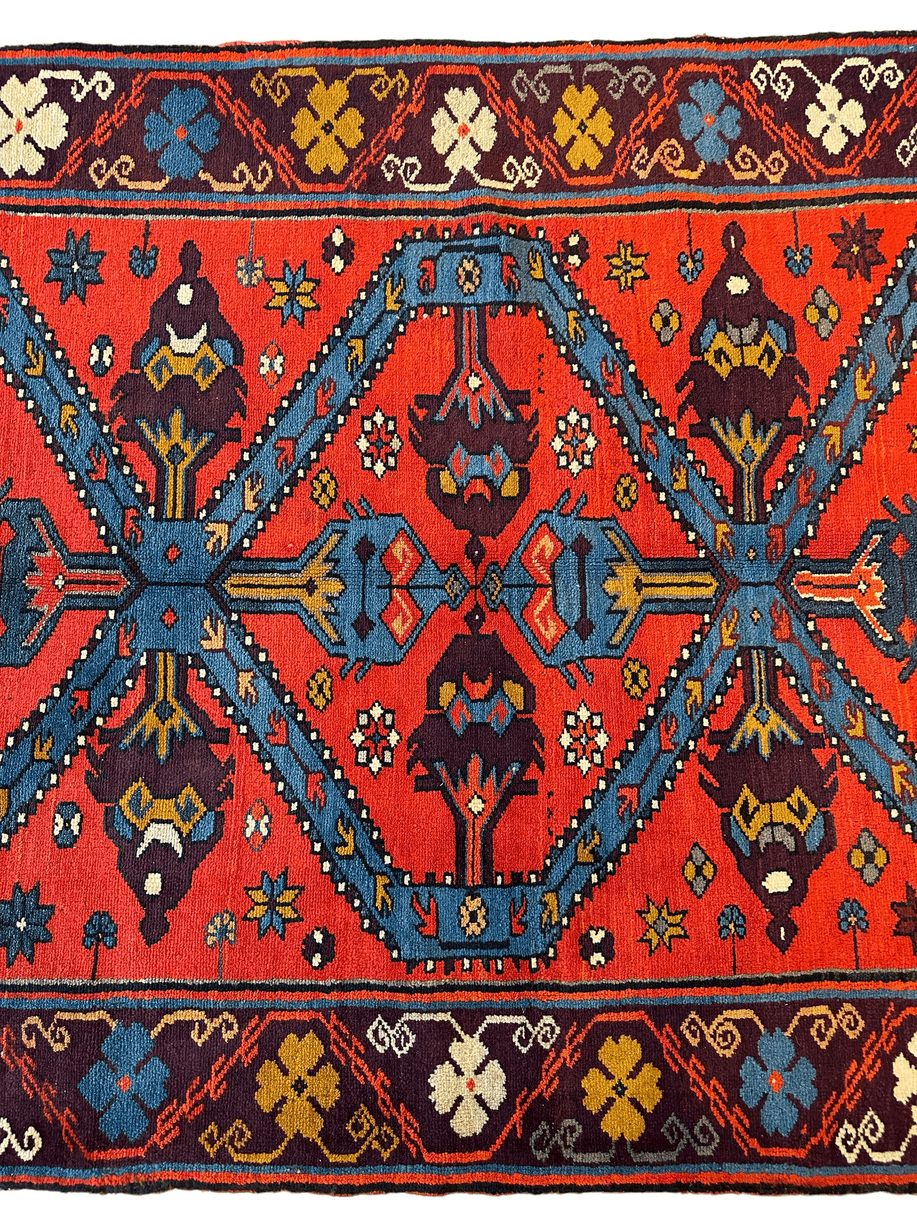 Old Derbent Dagestan Rug 4’ x 7’ by Rugistan - product image 7 for Resin Society