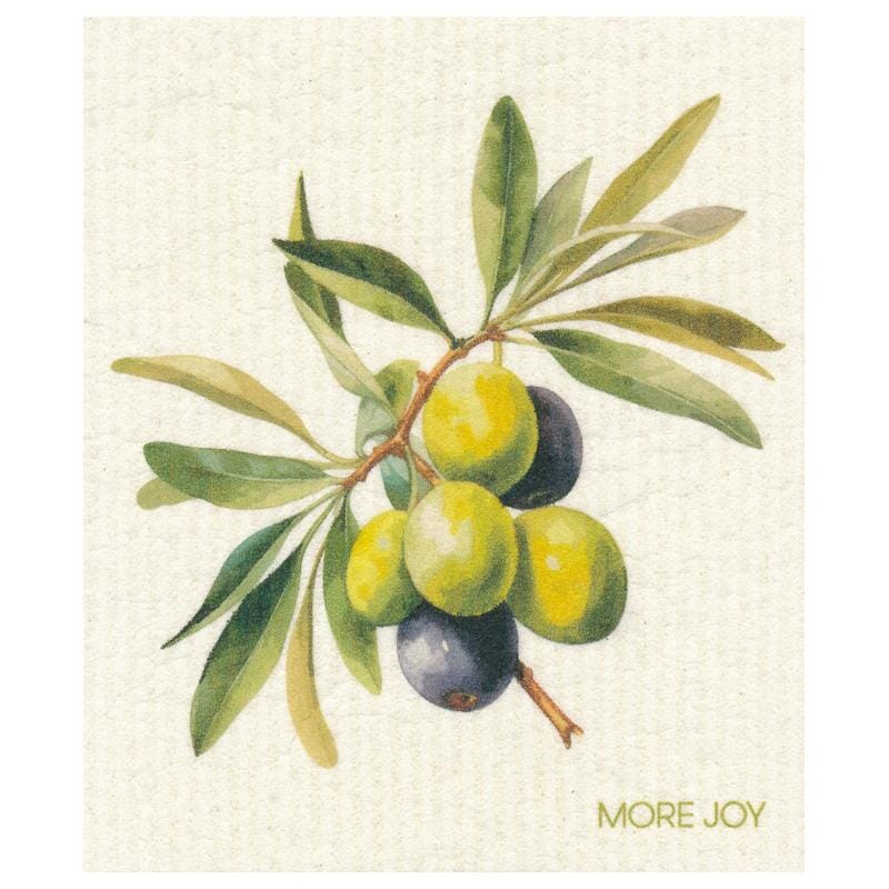 Olive Branch with Green and Black Olives by sweetgum home, LLC - main product image for Resin Society