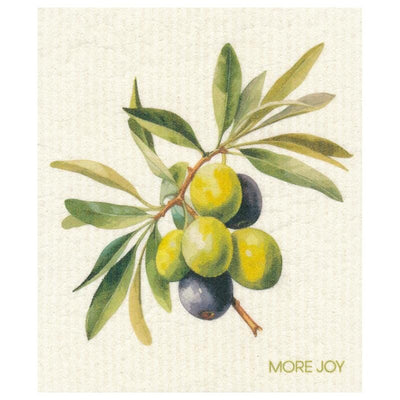 Olive Branch with Green and Black Olives by sweetgum home, LLC - main product image for Resin Society