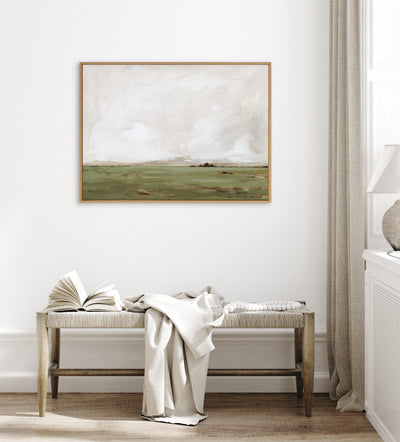 Sylvie Rest No 1 Framed Canvas by Mackenzie Nelson