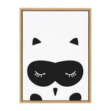 Sylvie Modern Baby Owl Framed Canvas by kateandlaurel - product image 8 for Resin Society