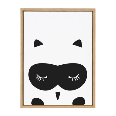 Sylvie Modern Baby Owl Framed Canvas by kateandlaurel - product image 8 for Resin Society