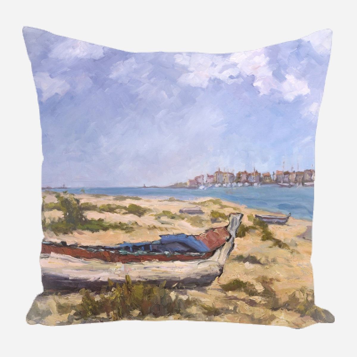 On the Beach Pillow by John Beard Collection - main product image for Resin Society