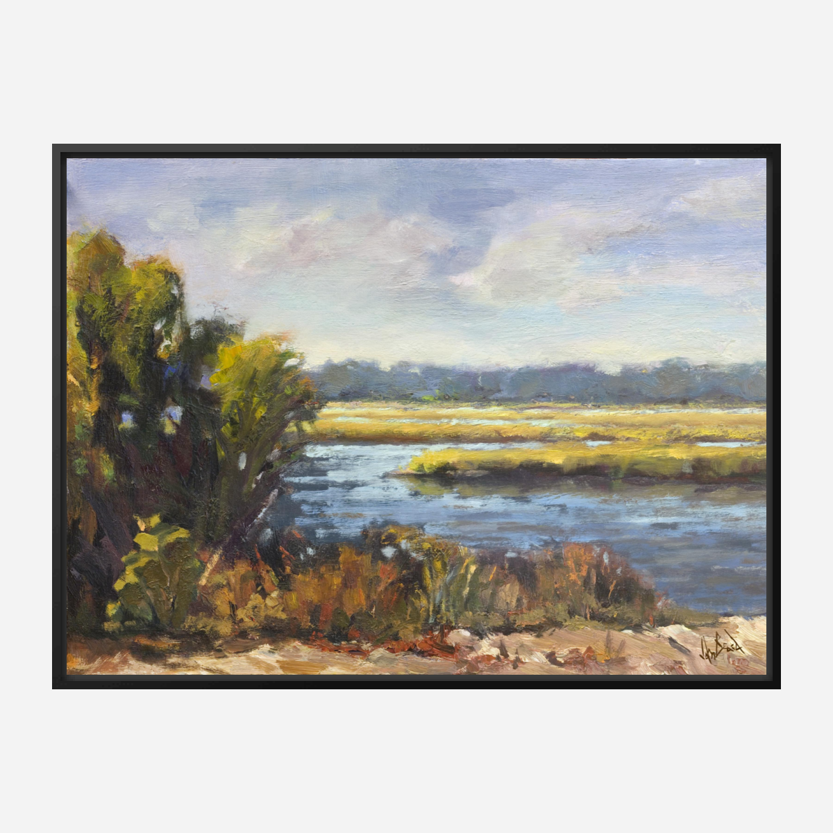 On the Way to Amelia Artist Enhanced Canvas Print by John Beard Collection - product image 5 for Resin Society