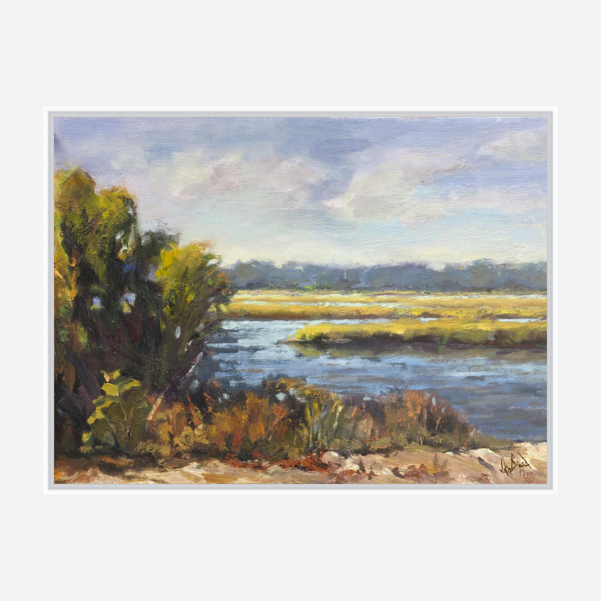On the Way to Amelia Artist Enhanced Canvas Print by John Beard Collection - product image 6 for Resin Society