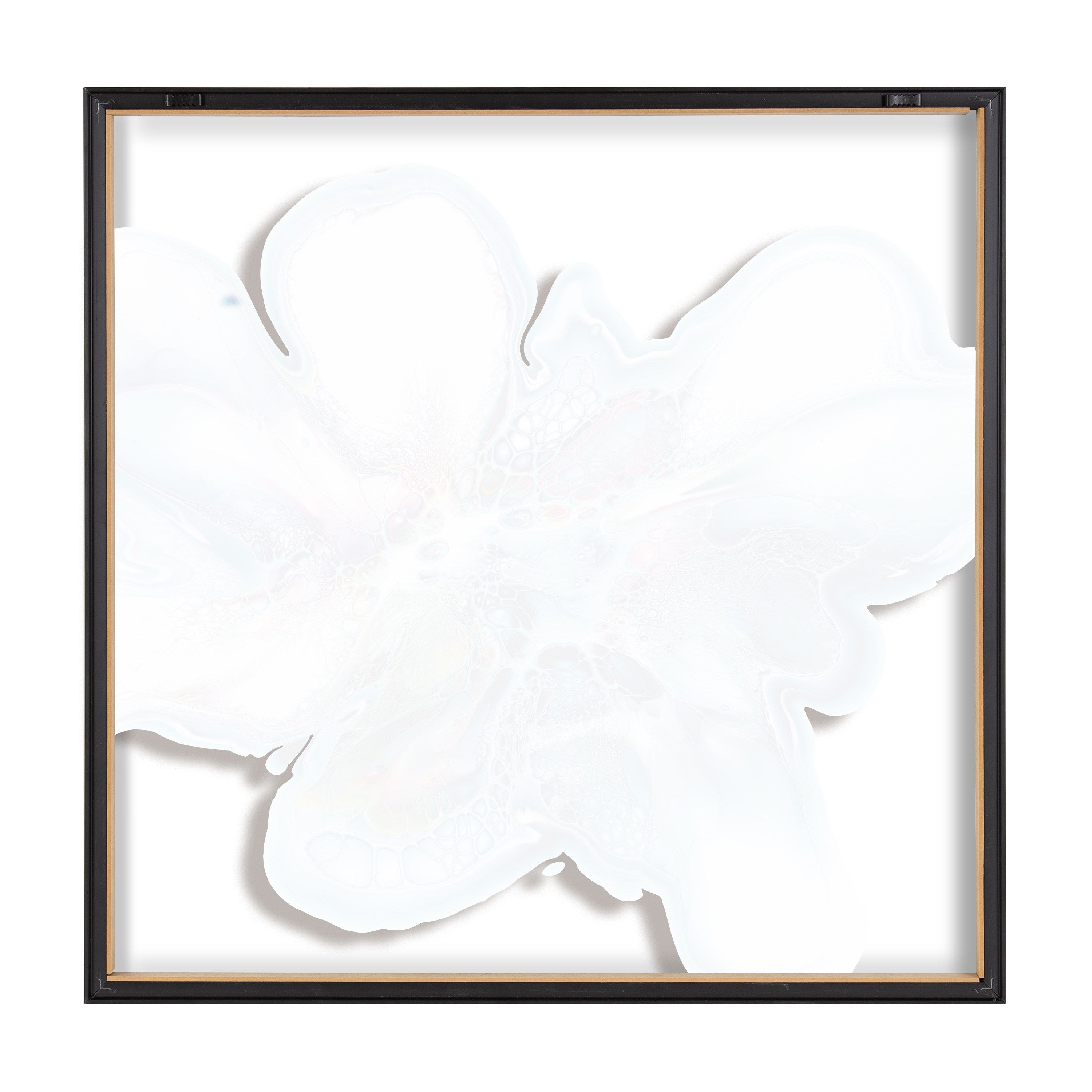 Blake Indigo Blooms Framed Printed Art by Xizhou Xie