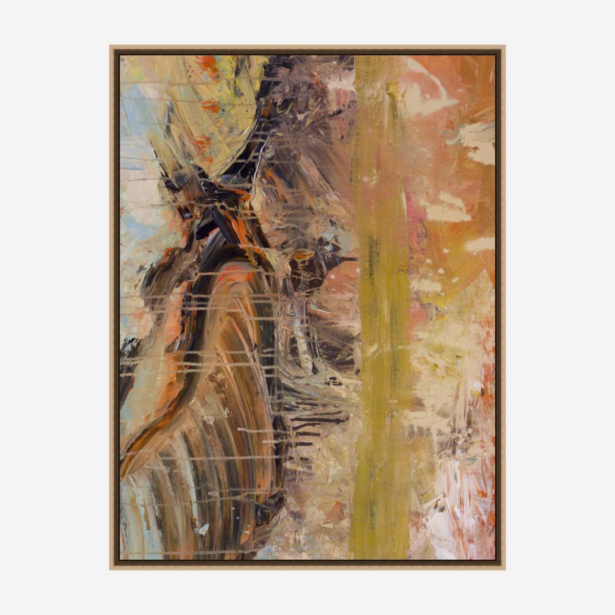 Orange Appeal Artist Enhanced Canvas Print by John Beard Collection - product image 8 for Resin Society
