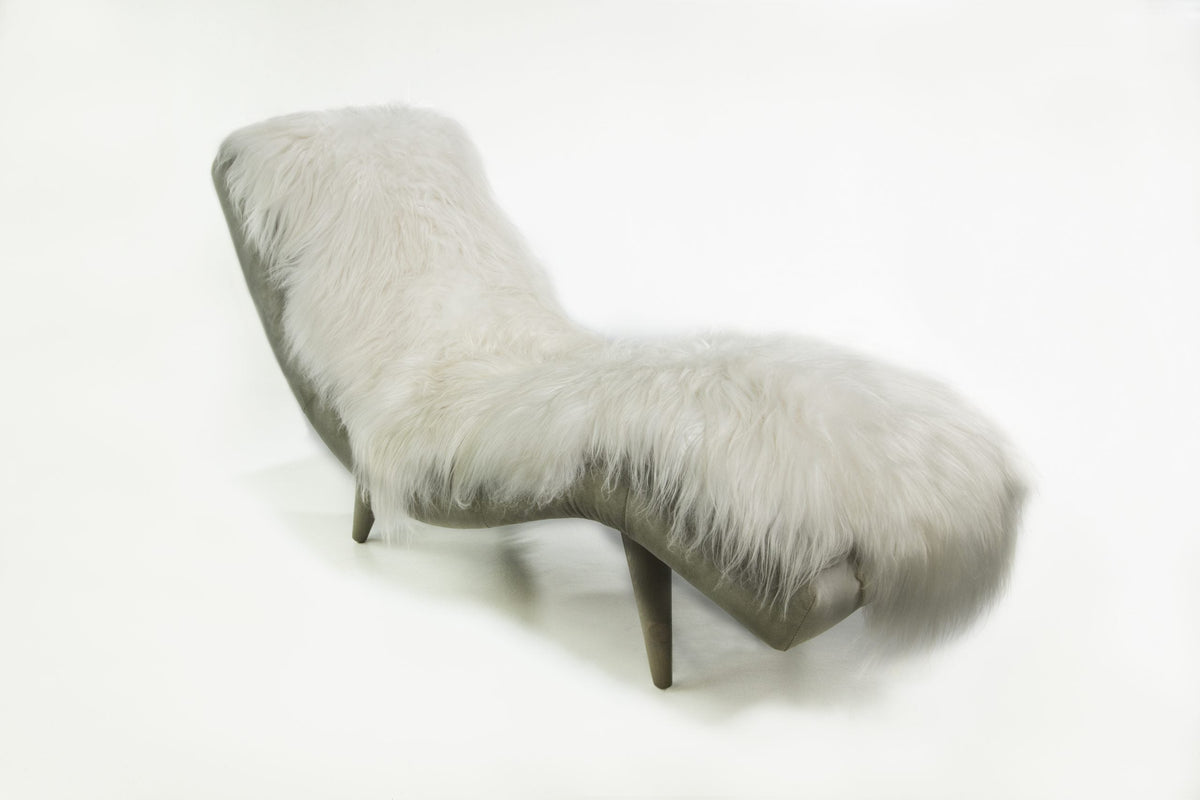 Chaise Lounge – Icelandic Fur by Enrico Bartolini - main product image for Resin Society