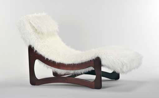 Chaise Lounge – Mongolian Fur by Enrico Bartolini - main product image for Resin Society