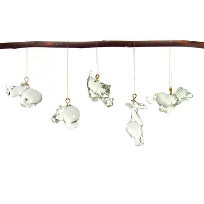 Reycycled Glass Animal Ornaments by Mbare Ltd - main product image for Resin Society