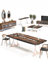 Custom Epoxy Resin Dining Room Table by Gizz - product image 19 for Resin Society