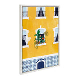 Sylvie Lisbon Framed Canvas by kateandlaurel - product image 12 for Resin Society