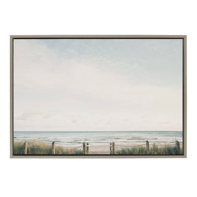 Sylvie Pale Sky Framed Canvas by Emiko and Mark Franzen of F2Images