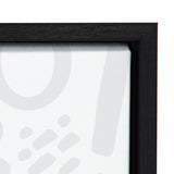 Sylvie Boom Box Boy 2 Framed Canvas by Molly Fabiano, Black 18x24 by kateandlaurel - product image 3 for Resin Society