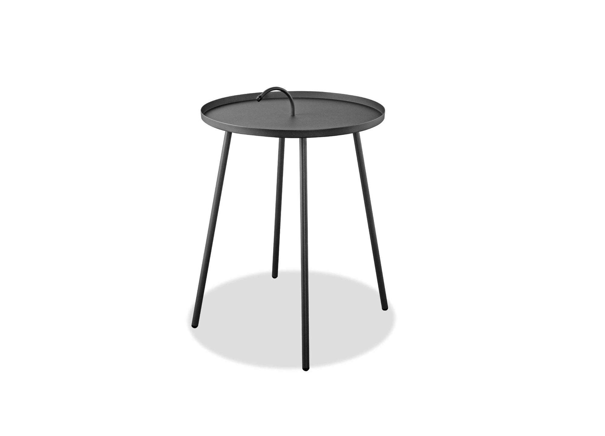 Jett Outdoor Side Table by DEKOR - Resin Society