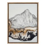 Sylvie Ancient History Framed Canvas by kateandlaurel - main product image for Resin Society