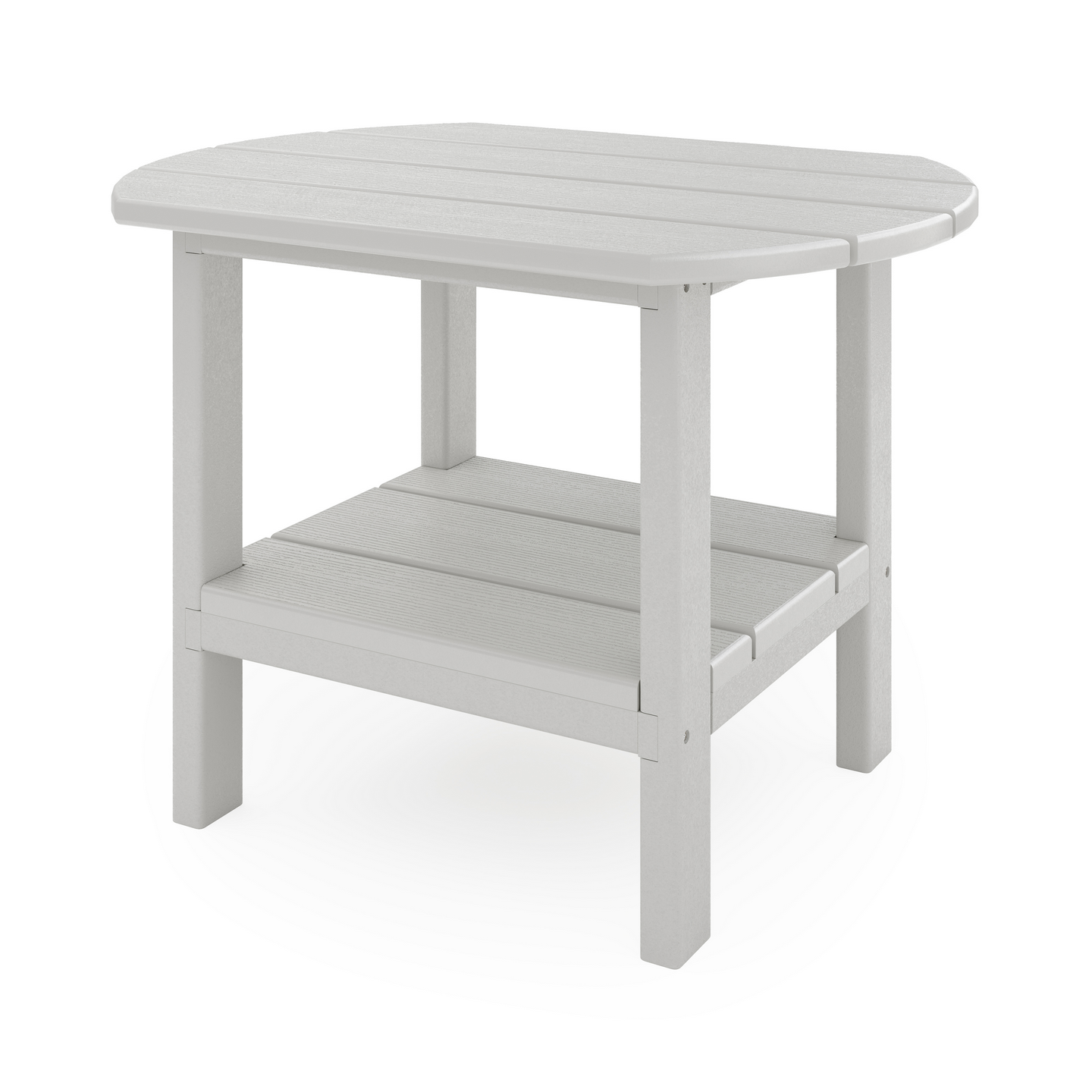 SoPoly 25 inch St. Simons Oval Side Table in multiple colors