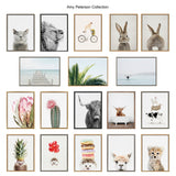 Sylvie Highland Cow Framed Canvas by kateandlaurel - product image 6 for Resin Society