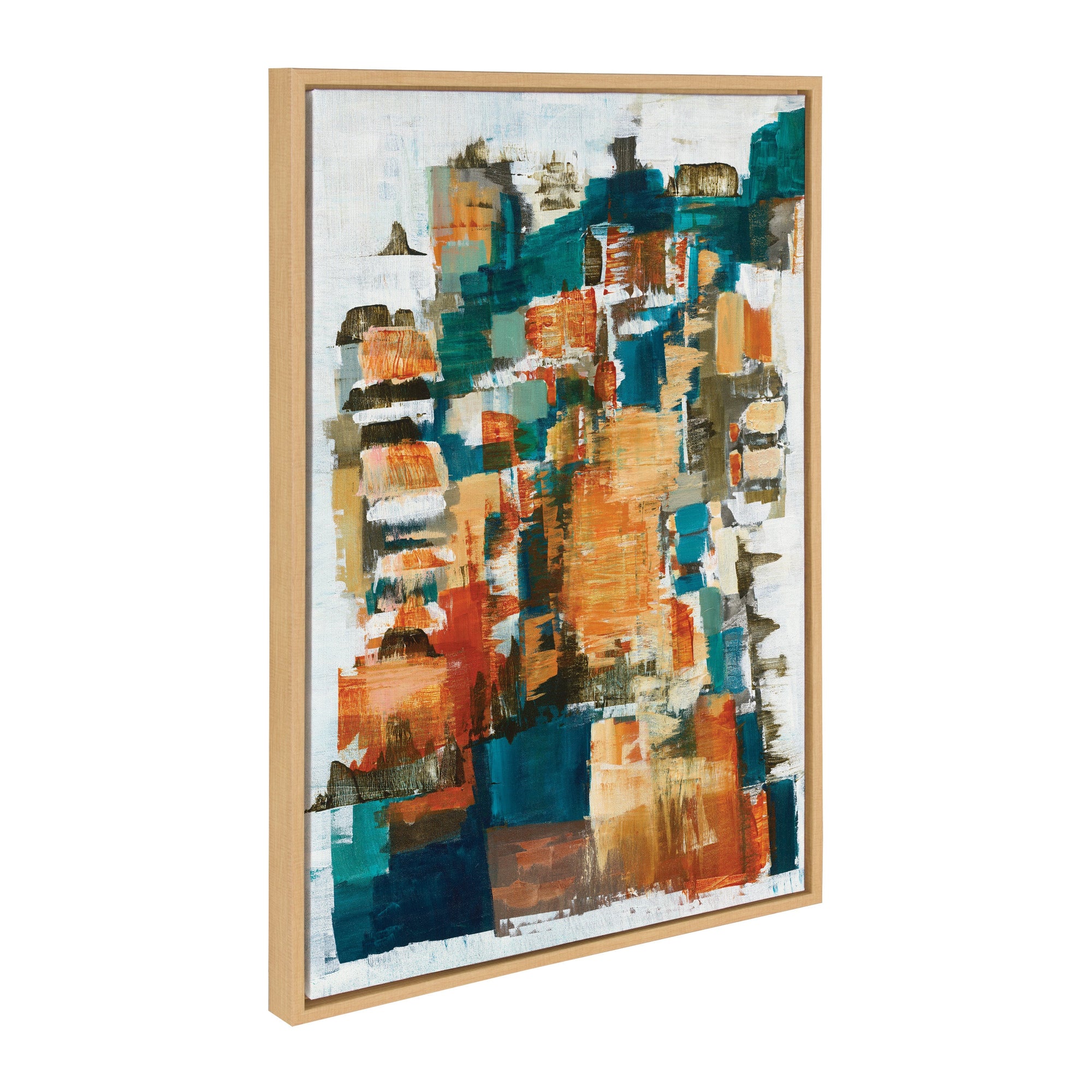 Sylvie Meteora Framed Canvas by Leah Nadeau by kateandlaurel - main product image for Resin Society