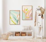 Sylvie Delight in the Moment 3 and 4 Framed Canvas by kateandlaurel - product image 5 for Resin Society