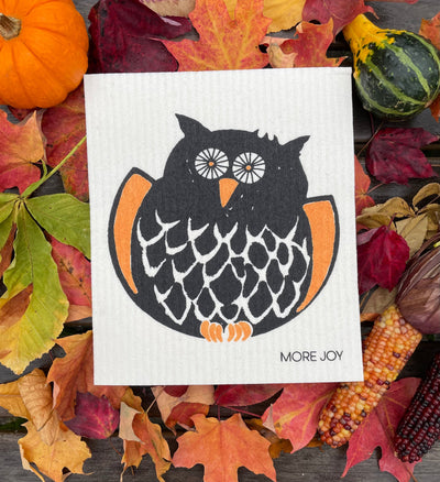 Owl Swedish Dishcloth by sweetgum home, LLC - product image 2 for Resin Society