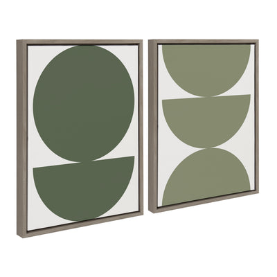 Sylvie Earthy Boho Geometric 1 Olive Green and Earthy Boho Geometric 2 by kateandlaurel - product image 7 for Resin Society