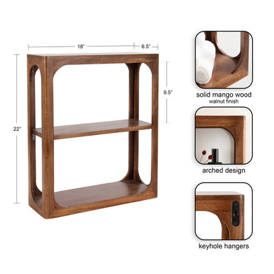 Dahl Tiered Wall Shelf
