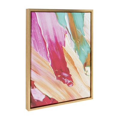 Sylvie Lush Color Acrylic Framed Canvas by Amy Peterson by kateandlaurel - product image 2 for Resin Society