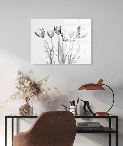 Crocus X Ray Floral Floating Acrylic Art by The Creative Bunch Studio by kateandlaurel - product image 9 for Resin Society