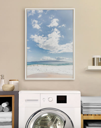 Sylvie Beach Framed Canvas by Alicia Abla by kateandlaurel - product image 8 for Resin Society