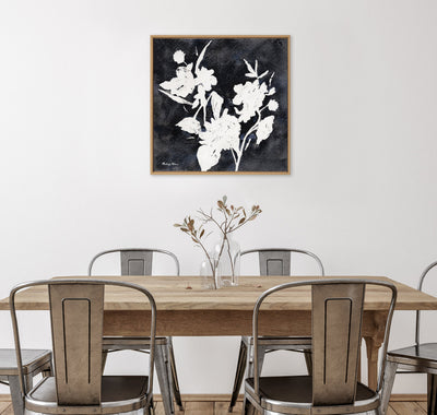 Sylvie Beaded Wildflowers Framed Canvas by Mackenzie Nelson