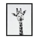 Sylvie Giraffe Framed Canvas by Simon Te of Tai Prints by kateandlaurel - product image 12 for Resin Society