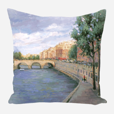 Paris Morning Pillow by John Beard Collection - main product image for Resin Society