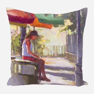 Passing the Time Pillow by John Beard Collection - main product image for Resin Society