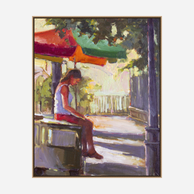 Passing the Time Artist Enhanced Canvas Print by John Beard Collection - product image 8 for Resin Society