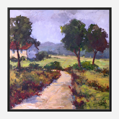 Path to Cottage Artist Canvas Enhanced Print by John Beard Collection - product image 5 for Resin Society